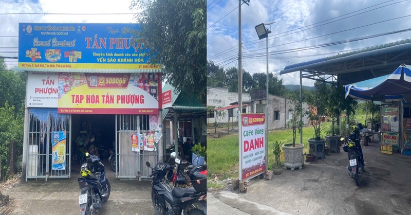 Cảnh báo quảng cáo cờ bạc trá hình thông qua việc tài trợ bảng hiệu cho các tiệm tạp hóa